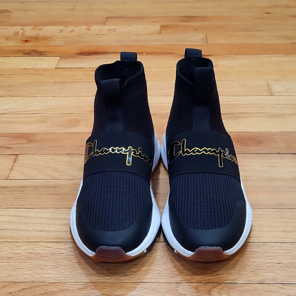 Champion Rally Women's shoes black and gold.